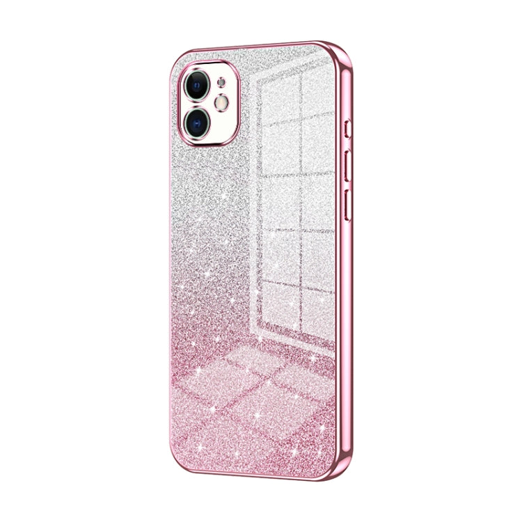 เคสโทรศัพท์เคลือบไฟฟ้ากลิตเตอร์ไล่ระดับสี สำหรับ iPhone 11 Pro Max, สำหรับ iPhone 11, สำหรับ iPhone 11 Pro, สำหรับ iPhone X / XS, สำหรับ iPhone XR, สำหรับ iPhone XS Max