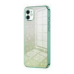 เคสโทรศัพท์เคลือบไฟฟ้ากลิตเตอร์ไล่ระดับสี สำหรับ iPhone 11 Pro Max, สำหรับ iPhone 11, สำหรับ iPhone 11 Pro, สำหรับ iPhone X / XS, สำหรับ iPhone XR, สำหรับ iPhone XS Max