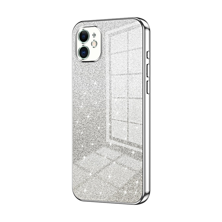 เคสโทรศัพท์เคลือบไฟฟ้ากลิตเตอร์ไล่ระดับสี สำหรับ iPhone 11 Pro Max, สำหรับ iPhone 11, สำหรับ iPhone 11 Pro, สำหรับ iPhone X / XS, สำหรับ iPhone XR, สำหรับ iPhone XS Max