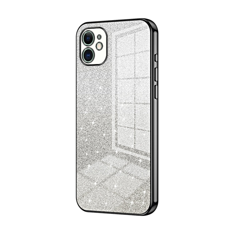 เคสโทรศัพท์เคลือบไฟฟ้ากลิตเตอร์ไล่ระดับสี สำหรับ iPhone 11 Pro Max, สำหรับ iPhone 11, สำหรับ iPhone 11 Pro, สำหรับ iPhone X / XS, สำหรับ iPhone XR, สำหรับ iPhone XS Max