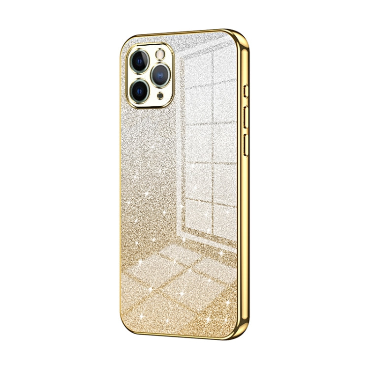 เคสโทรศัพท์เคลือบไฟฟ้ากลิตเตอร์ไล่ระดับสี สำหรับ iPhone 11 Pro Max, สำหรับ iPhone 11, สำหรับ iPhone 11 Pro, สำหรับ iPhone X / XS, สำหรับ iPhone XR, สำหรับ iPhone XS Max