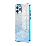 เคสโทรศัพท์เคลือบไฟฟ้ากลิตเตอร์ไล่ระดับสี สำหรับ iPhone 11 Pro Max, สำหรับ iPhone 11, สำหรับ iPhone 11 Pro, สำหรับ iPhone X / XS, สำหรับ iPhone XR, สำหรับ iPhone XS Max