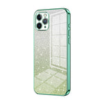เคสโทรศัพท์เคลือบไฟฟ้ากลิตเตอร์ไล่ระดับสี สำหรับ iPhone 11 Pro Max, สำหรับ iPhone 11, สำหรับ iPhone 11 Pro, สำหรับ iPhone X / XS, สำหรับ iPhone XR, สำหรับ iPhone XS Max