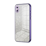 เคสโทรศัพท์เคลือบไฟฟ้ากลิตเตอร์ไล่ระดับสี สำหรับ iPhone 11 Pro Max, สำหรับ iPhone 11, สำหรับ iPhone 11 Pro, สำหรับ iPhone X / XS, สำหรับ iPhone XR, สำหรับ iPhone XS Max