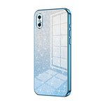 เคสโทรศัพท์เคลือบไฟฟ้ากลิตเตอร์ไล่ระดับสี สำหรับ iPhone 11 Pro Max, สำหรับ iPhone 11, สำหรับ iPhone 11 Pro, สำหรับ iPhone X / XS, สำหรับ iPhone XR, สำหรับ iPhone XS Max