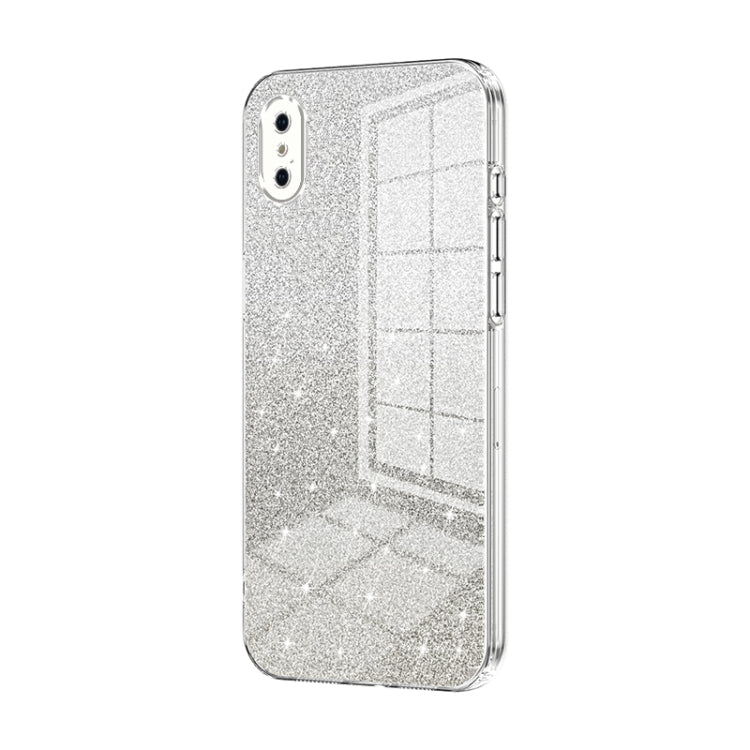 เคสโทรศัพท์เคลือบไฟฟ้ากลิตเตอร์ไล่ระดับสี สำหรับ iPhone 11 Pro Max, สำหรับ iPhone 11, สำหรับ iPhone 11 Pro, สำหรับ iPhone X / XS, สำหรับ iPhone XR, สำหรับ iPhone XS Max
