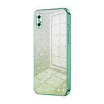เคสโทรศัพท์เคลือบไฟฟ้ากลิตเตอร์ไล่ระดับสี สำหรับ iPhone 11 Pro Max, สำหรับ iPhone 11, สำหรับ iPhone 11 Pro, สำหรับ iPhone X / XS, สำหรับ iPhone XR, สำหรับ iPhone XS Max