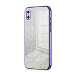 เคสโทรศัพท์เคลือบไฟฟ้ากลิตเตอร์ไล่ระดับสี สำหรับ iPhone 11 Pro Max, สำหรับ iPhone 11, สำหรับ iPhone 11 Pro, สำหรับ iPhone X / XS, สำหรับ iPhone XR, สำหรับ iPhone XS Max