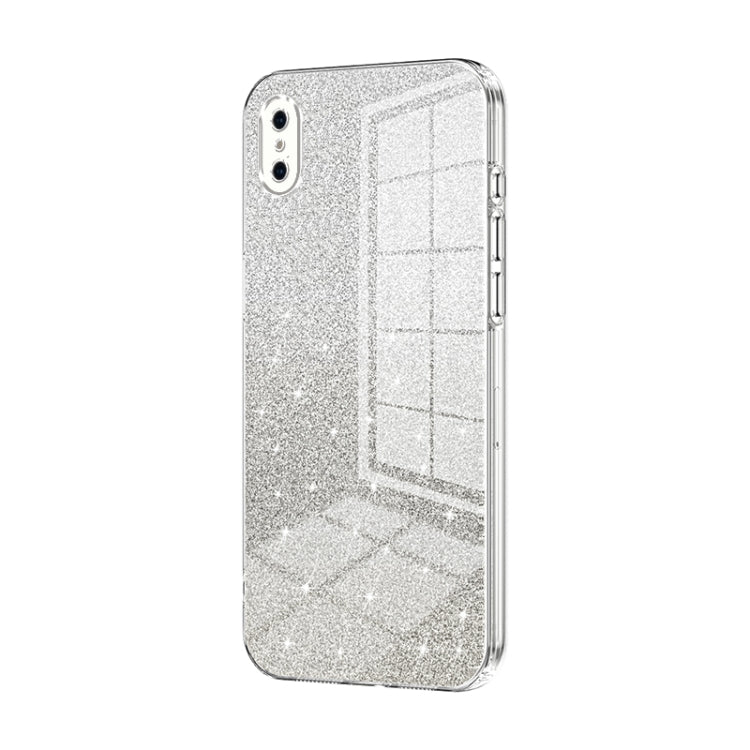 เคสโทรศัพท์เคลือบไฟฟ้ากลิตเตอร์ไล่ระดับสี สำหรับ iPhone 11 Pro Max, สำหรับ iPhone 11, สำหรับ iPhone 11 Pro, สำหรับ iPhone X / XS, สำหรับ iPhone XR, สำหรับ iPhone XS Max