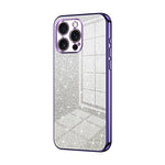 เคสโทรศัพท์เคลือบผงกลิตเตอร์ไล่ระดับสีแบบชุบไฟฟ้า สำหรับ iPhone 17e / 16e, สำหรับ iPhone 17 Pro Max, สำหรับ iPhone 17 Pro, สำหรับ iPhone 17, สำหรับ iPhone Air, สำหรับ iPhone 16 Pro Max