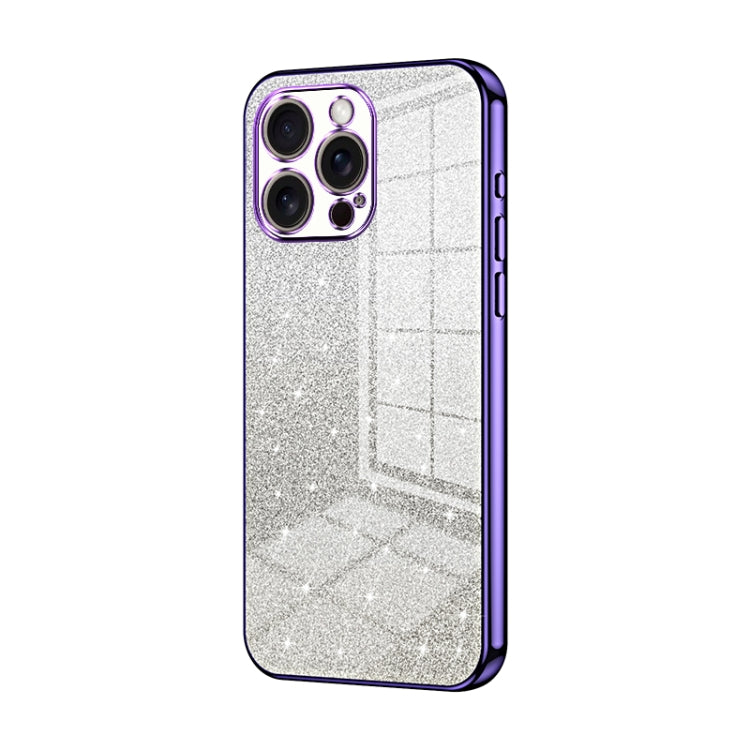 เคสโทรศัพท์เคลือบผงกลิตเตอร์ไล่ระดับสีแบบชุบไฟฟ้า สำหรับ iPhone 17e / 16e, สำหรับ iPhone 17 Pro Max, สำหรับ iPhone 17 Pro, สำหรับ iPhone 17, สำหรับ iPhone Air, สำหรับ iPhone 16 Pro Max