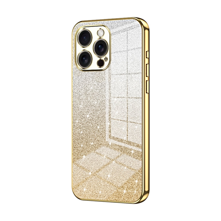 เคสโทรศัพท์เคลือบผงกลิตเตอร์ไล่ระดับสีแบบชุบไฟฟ้า สำหรับ iPhone 17e / 16e, สำหรับ iPhone 17 Pro Max, สำหรับ iPhone 17 Pro, สำหรับ iPhone 17, สำหรับ iPhone Air, สำหรับ iPhone 16 Pro Max