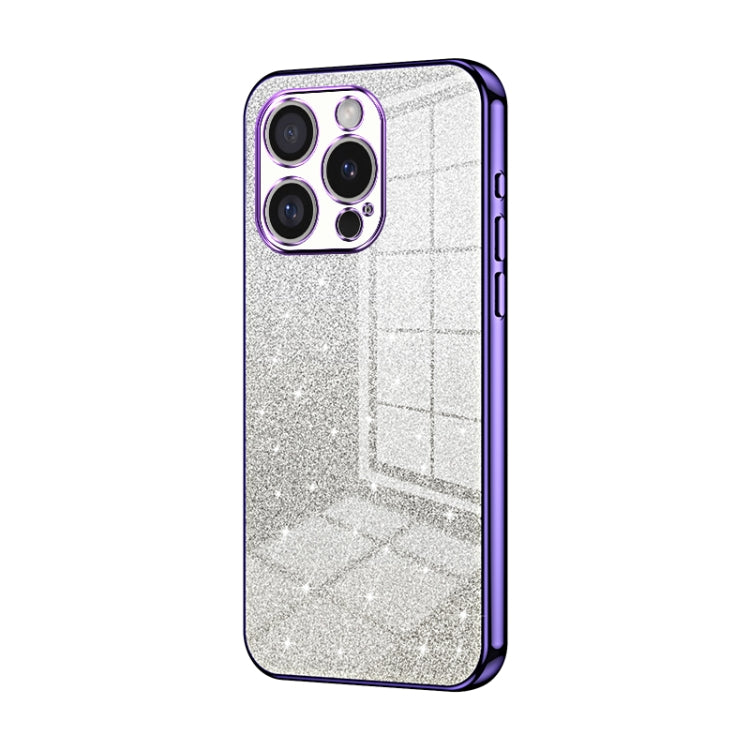 เคสโทรศัพท์เคลือบผงกลิตเตอร์ไล่ระดับสีแบบชุบไฟฟ้า สำหรับ iPhone 16 Pro, สำหรับ iPhone 16 Plus, สำหรับ iPhone 16, สำหรับ iPhone 15 Pro Max, สำหรับ iPhone 15 Pro, สำหรับ iPhone 15 Plus