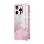 เคสโทรศัพท์เคลือบผงกลิตเตอร์ไล่ระดับสีแบบชุบไฟฟ้า สำหรับ iPhone 16 Pro, สำหรับ iPhone 16 Plus, สำหรับ iPhone 16, สำหรับ iPhone 15 Pro Max, สำหรับ iPhone 15 Pro, สำหรับ iPhone 15 Plus