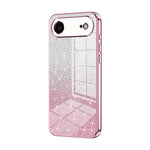 เคสโทรศัพท์เคลือบผงกลิตเตอร์ไล่ระดับสีแบบชุบไฟฟ้า สำหรับ iPhone 17e / 16e, สำหรับ iPhone 17 Pro Max, สำหรับ iPhone 17 Pro, สำหรับ iPhone 17, สำหรับ iPhone Air, สำหรับ iPhone 16 Pro Max