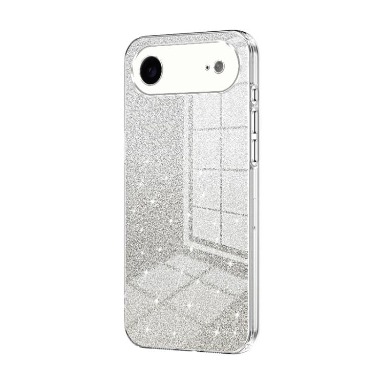 เคสโทรศัพท์เคลือบผงกลิตเตอร์ไล่ระดับสีแบบชุบไฟฟ้า สำหรับ iPhone 17e / 16e, สำหรับ iPhone 17 Pro Max, สำหรับ iPhone 17 Pro, สำหรับ iPhone 17, สำหรับ iPhone Air, สำหรับ iPhone 16 Pro Max