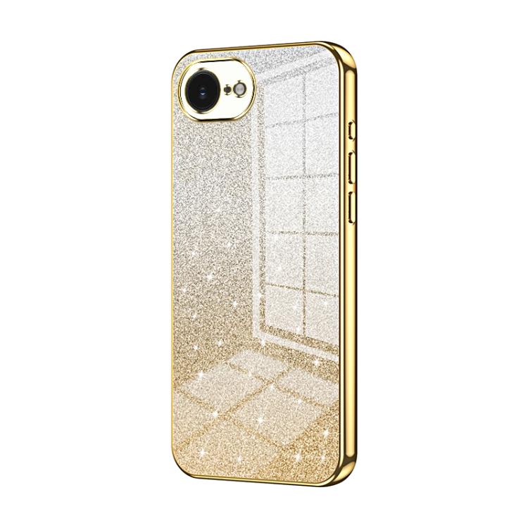 เคสโทรศัพท์เคลือบผงกลิตเตอร์ไล่ระดับสีแบบชุบไฟฟ้า สำหรับ iPhone 17e / 16e, สำหรับ iPhone 17 Pro Max, สำหรับ iPhone 17 Pro, สำหรับ iPhone 17, สำหรับ iPhone Air, สำหรับ iPhone 16 Pro Max
