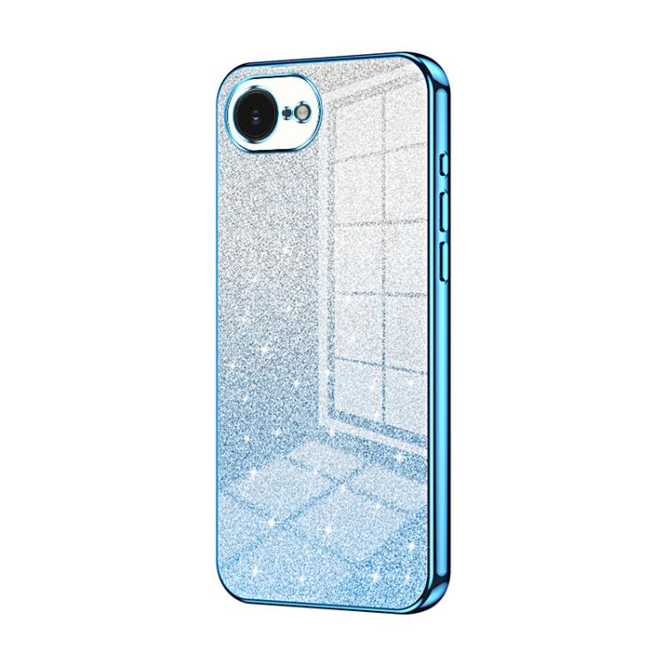 เคสโทรศัพท์เคลือบผงกลิตเตอร์ไล่ระดับสีแบบชุบไฟฟ้า สำหรับ iPhone 17e / 16e, สำหรับ iPhone 17 Pro Max, สำหรับ iPhone 17 Pro, สำหรับ iPhone 17, สำหรับ iPhone Air, สำหรับ iPhone 16 Pro Max