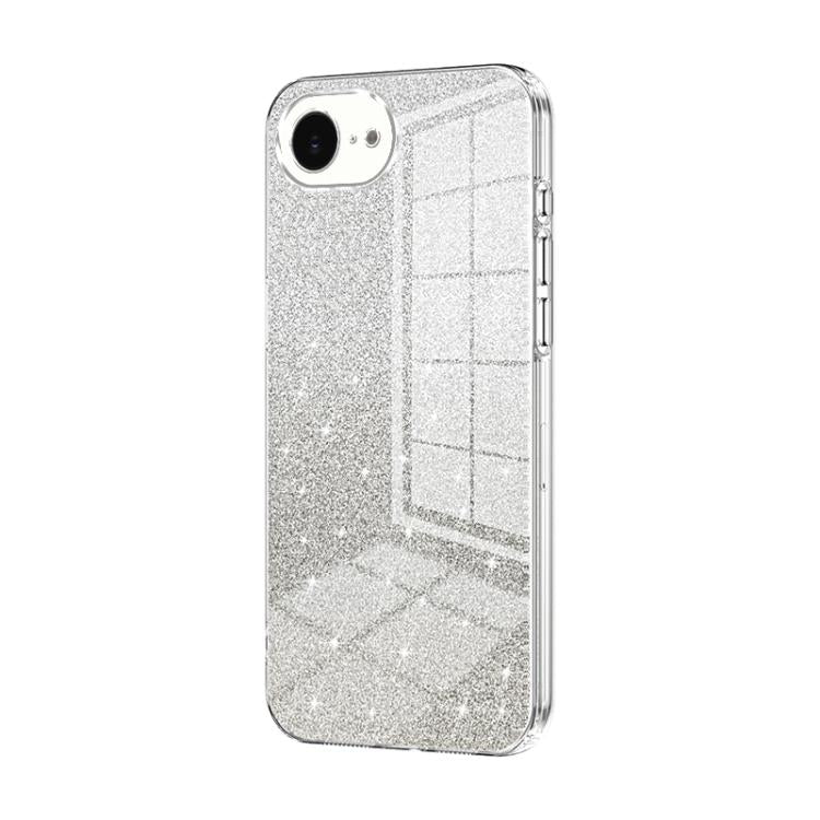 เคสโทรศัพท์เคลือบผงกลิตเตอร์ไล่ระดับสีแบบชุบไฟฟ้า สำหรับ iPhone 17e / 16e, สำหรับ iPhone 17 Pro Max, สำหรับ iPhone 17 Pro, สำหรับ iPhone 17, สำหรับ iPhone Air, สำหรับ iPhone 16 Pro Max