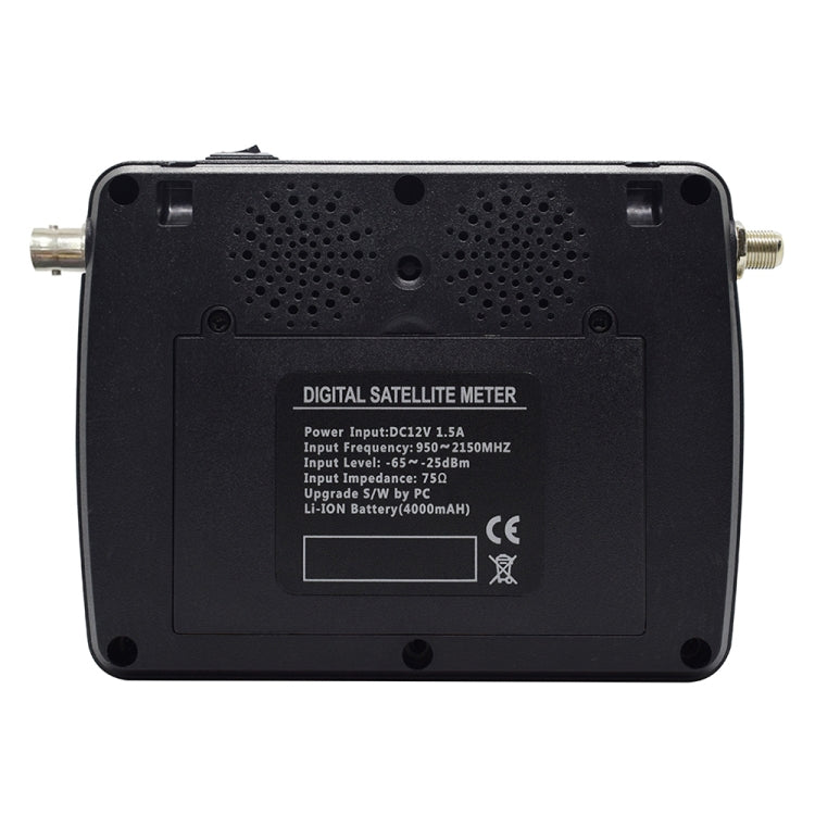 iBRAVEBOX V10 Finder Max+ เครื่องวัดสัญญาณดาวเทียมดิจิทัลหน้าจอ 4.3 นิ้ว รองรับ DVB-S/S2/S2X AHD ปลั๊ก EU, US, UK, AU