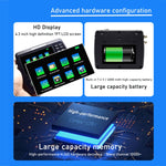 iBRAVEBOX V10 Finder Max+ เครื่องวัดสัญญาณดาวเทียมดิจิทัลหน้าจอ 4.3 นิ้ว รองรับ DVB-S/S2/S2X AHD ปลั๊ก EU, US, UK, AU