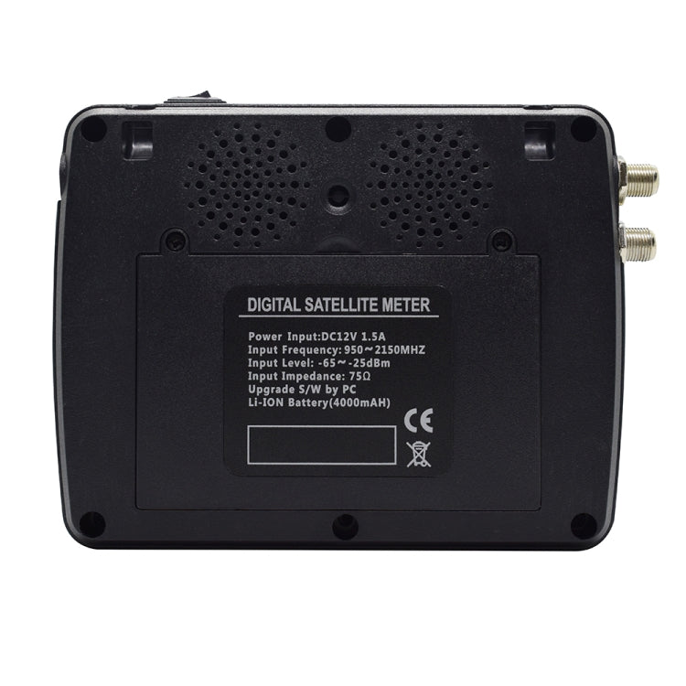 iBRAVEBOX V10 Finder Pro เครื่องวัดสัญญาณดาวเทียมดิจิทัลหน้าจอ 4.3 นิ้ว รองรับ DVB-S/S2/S2X/T/T2/C ปลั๊ก EU, US, UK, AU
