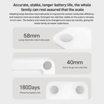 เครื่องชั่งไขมันในร่างกายสมาร์ทโฮม Xiaomi Mijia รุ่น S400 BT5.0 พร้อมจอ LED วัดความถี่คู่, เครื่องชั่งไขมันในร่างกาย S400