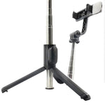 Q07 Bluetooth Selfie Stick Multifunctional Live Broadcast Tripod, Without Light