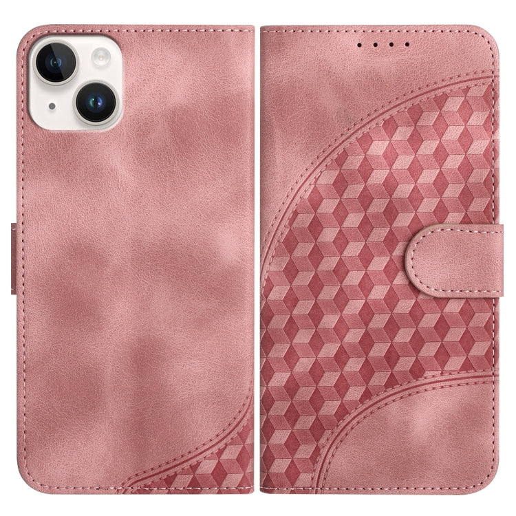 เคสหนังโทรศัพท์ปั๊มหัวช้าง YX0060 พร้อมสายคล้อง สำหรับ iPhone 16 Pro, สำหรับ iPhone 16 Plus, สำหรับ iPhone 16, สำหรับ iPhone 15 Pro Max, สำหรับ iPhone 15 Pro, สำหรับ iPhone 15 Plus