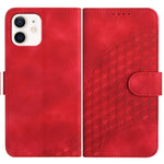 YX0060 Elephant Head Embossed Phone Leather Case with Lanyard, For iPhone 13 Pro Max, For iPhone 13 Pro, For iPhone 13, For iPhone 13 mini, For iPhone 12/12 Pro, For iPhone 12 Pro Max