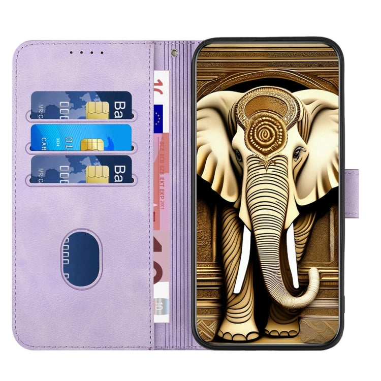 เคสหนังโทรศัพท์ปั๊มหัวช้าง YX0060 พร้อมสายคล้อง สำหรับ iPhone 16 Pro, สำหรับ iPhone 16 Plus, สำหรับ iPhone 16, สำหรับ iPhone 15 Pro Max, สำหรับ iPhone 15 Pro, สำหรับ iPhone 15 Plus