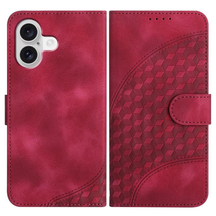 เคสหนังโทรศัพท์ปั๊มหัวช้าง YX0060 พร้อมสายคล้อง สำหรับ iPhone 17e / 16e, สำหรับ iPhone 17 Pro Max, สำหรับ iPhone 17 Pro, สำหรับ iPhone 17, สำหรับ iPhone Air, สำหรับ iPhone 16 Pro Max
