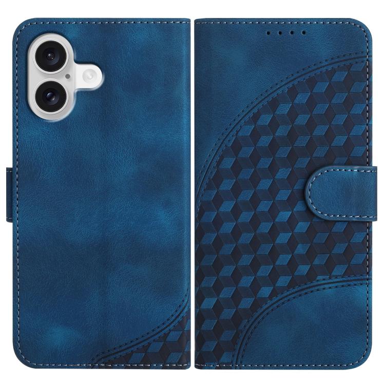 เคสหนังโทรศัพท์ปั๊มหัวช้าง YX0060 พร้อมสายคล้อง สำหรับ iPhone 17e / 16e, สำหรับ iPhone 17 Pro Max, สำหรับ iPhone 17 Pro, สำหรับ iPhone 17, สำหรับ iPhone Air, สำหรับ iPhone 16 Pro Max