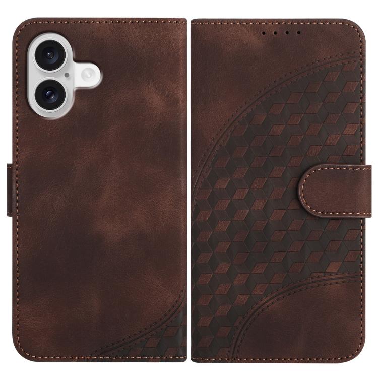 เคสหนังโทรศัพท์ปั๊มหัวช้าง YX0060 พร้อมสายคล้อง สำหรับ iPhone 17e / 16e, สำหรับ iPhone 17 Pro Max, สำหรับ iPhone 17 Pro, สำหรับ iPhone 17, สำหรับ iPhone Air, สำหรับ iPhone 16 Pro Max