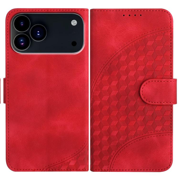 เคสหนังโทรศัพท์ปั๊มหัวช้าง YX0060 พร้อมสายคล้อง สำหรับ iPhone 17e / 16e, สำหรับ iPhone 17 Pro Max, สำหรับ iPhone 17 Pro, สำหรับ iPhone 17, สำหรับ iPhone Air, สำหรับ iPhone 16 Pro Max