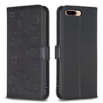 เคสโทรศัพท์หนังนูนลายใบสี่แฉก สำหรับ iPhone 11 Pro, สำหรับ iPhone X / XS, สำหรับ iPhone XR, สำหรับ iPhone XS Max, สำหรับ iPhone 7 Plus / 8 Plus