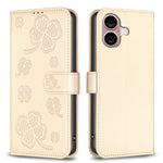 เคสโทรศัพท์หนังนูนลายใบสี่แฉก สำหรับ iPhone 17 Pro Max, สำหรับ iPhone 17 Pro, สำหรับ iPhone 17, สำหรับ iPhone Air, สำหรับ iPhone 16 Pro Max, สำหรับ iPhone 16 Pro, สำหรับ iPhone 16 Plus, สำหรับ iPhone 16
