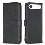 เคสโทรศัพท์หนังนูนลายใบสี่แฉก สำหรับ iPhone 17 Pro Max, สำหรับ iPhone 17 Pro, สำหรับ iPhone 17, สำหรับ iPhone Air, สำหรับ iPhone 16 Pro Max, สำหรับ iPhone 16 Pro, สำหรับ iPhone 16 Plus, สำหรับ iPhone 16