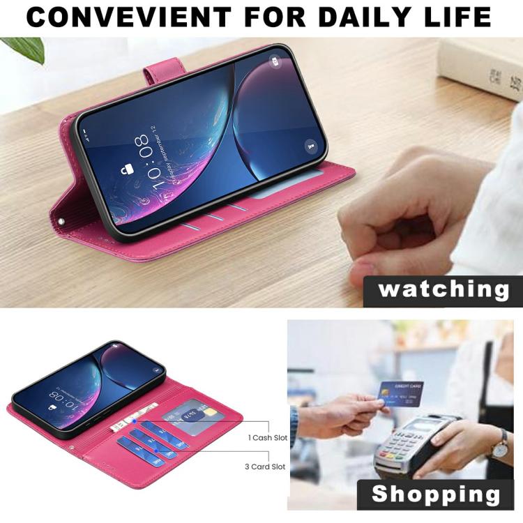 เคสโทรศัพท์หนังนูนลายใบสี่แฉก สำหรับ iPhone 17 Pro Max, สำหรับ iPhone 17 Pro, สำหรับ iPhone 17, สำหรับ iPhone Air, สำหรับ iPhone 16 Pro Max, สำหรับ iPhone 16 Pro, สำหรับ iPhone 16 Plus, สำหรับ iPhone 16