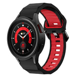 สายซิลิโคนลายคลื่นสองสี สำหรับ Samsung Galaxy Watch 6