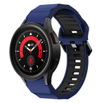 สายซิลิโคนลายคลื่นสองสี สำหรับ Samsung Galaxy Watch 6