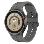 Colorful Buckle Silicone Watch Band, For Samsung Galaxy Watch 6 / 6 Classic