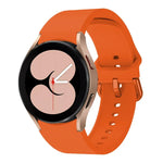 สายซิลิโคนหัวเข็มขัดสีสันสดใสสำหรับกีฬา สำหรับ Samsung Galaxy Watch 6 / 6 Classic