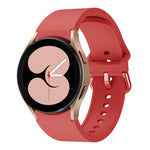 สายซิลิโคนหัวเข็มขัดสีสันสดใสสำหรับกีฬา สำหรับ Samsung Galaxy Watch 6 / 6 Classic