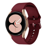สายซิลิโคนหัวเข็มขัดสีสันสดใสสำหรับกีฬา สำหรับ Samsung Galaxy Watch 6 / 6 Classic