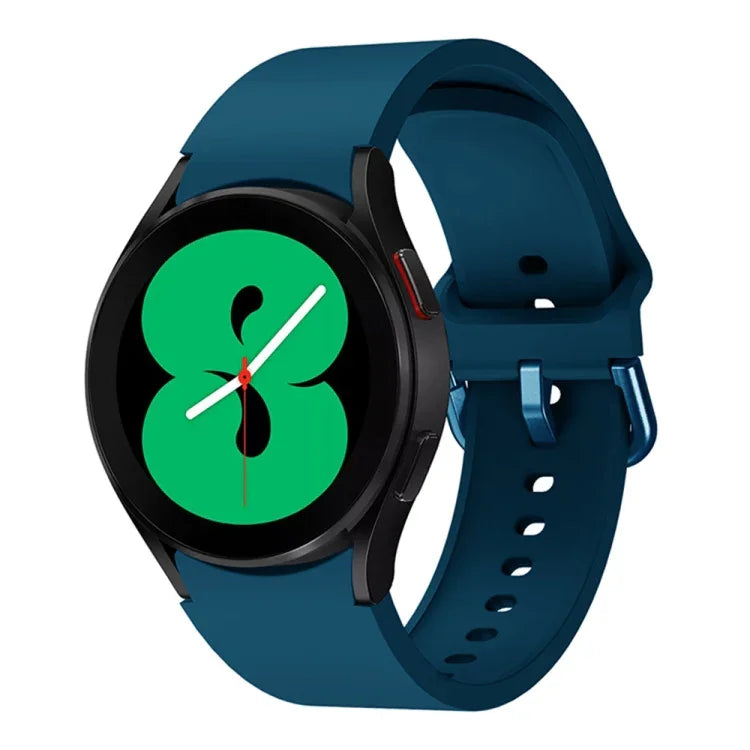 สายซิลิโคนหัวเข็มขัดสีสันสดใสสำหรับกีฬา สำหรับ Samsung Galaxy Watch 6 / 6 Classic