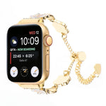 สายรัดนาฬิกาโลหะสร้อยข้อมือดอกคาเมเลีย สำหรับ Apple Watch 42 มม., สำหรับ Apple Watch 38 มม.