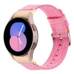 สายรัดข้อมือผ้าไนลอนแคนวาส สำหรับ Samsung Galaxy Watch6/6 Classic/5/5 Pro