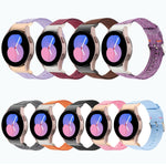 สายรัดข้อมือผ้าไนลอนแคนวาส สำหรับ Samsung Galaxy Watch6/6 Classic/5/5 Pro