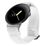 สายรัดนาฬิกาไนลอนถักลายคลื่น ขนาด 20 มม. สำหรับ Google Pixel Watch 4 / 3 / 2 / 1 ขนาด 41 มม.